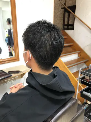 ショート メンズ 小松崎 咲楽のヘアスタイル