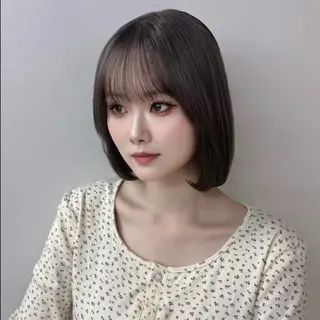 ミディアム カラー Ren. 🦋デザインカラーのヘアスタイル