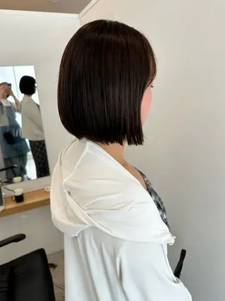 ショート カラー レイヤー/ナチュラル 💐nao.のヘアスタイル