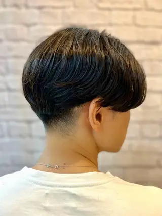 ショート パーマ ヘアアレンジ メンズ キッズ メンズカット/パーマ 山崎航平💈のヘアスタイル