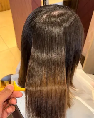 セミロング 工藤 勇樹のヘアスタイル