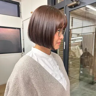 ミディアム カラー shin enom yuukaのヘアスタイル