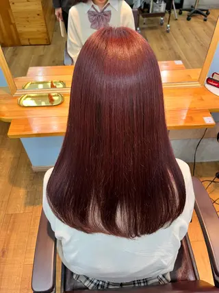ロング カラー 🫧ハイトーン/ ブリーチ🫧白石航汰のヘアスタイル