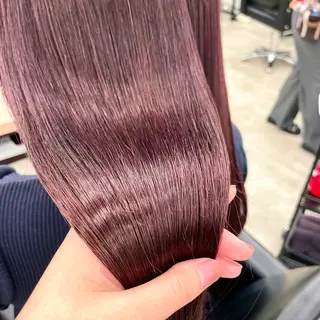 ミディアム 為近日向子🐥暖色 💘顔周りカット🌈のヘアスタイル