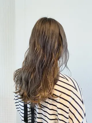 ロング 田川 弥空のヘアスタイル