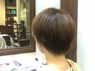ショート Snaly カラー特化ページのヘアスタイル