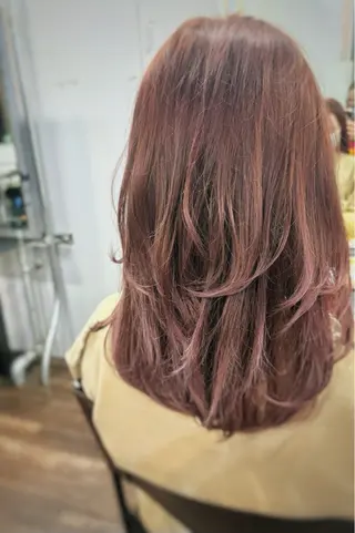 セミロング カラー terra✂️ 佐伯 尚哉のヘアスタイル