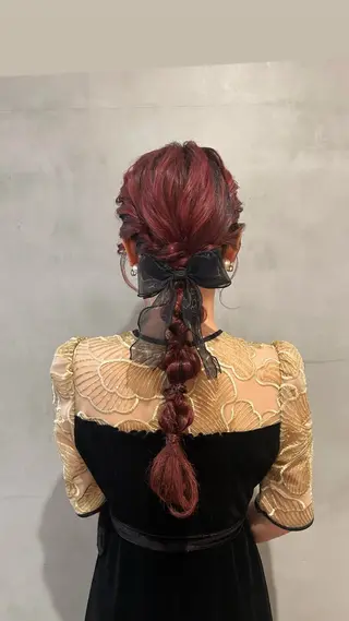 ロング ヘアアレンジ タナカ カナ🫧のヘアスタイル