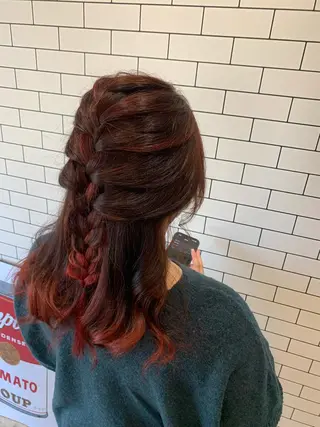 セミロング カラー stylist N0Nのヘアスタイル