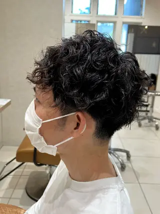 ショート メンズ特化🔥パーマ 支持率1🔥たけしのヘアスタイル