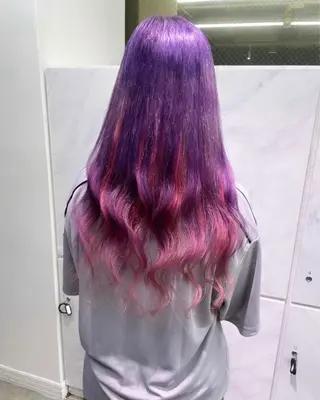 ロング 🦋プルエクステ ARISA🦋のヘアスタイル