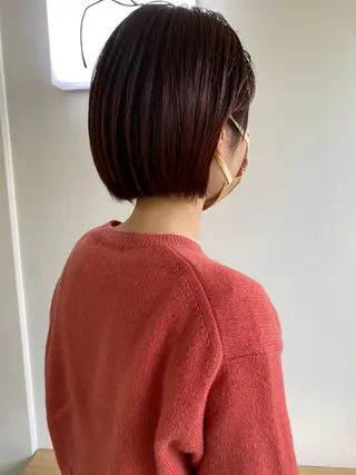 ショート 平尾駅直結/徒歩0分 イノセントヘアのヘアスタイル