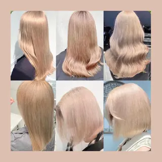 セミロング カラー ヘアアレンジ 柔らかカラー/ レイヤーYUTO🧋のヘアスタイル