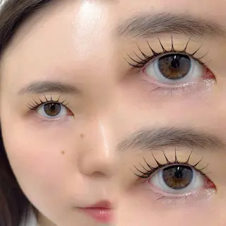 マツエク・マツパ 🎀銀座パリジェンヌ マツエクmomo🎀のマツエク・マツパデザイン