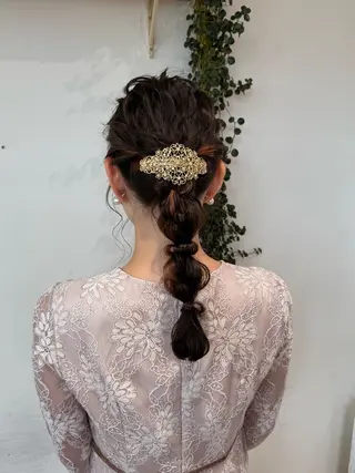 ヘアアレンジ モテhair♡.* ﾏﾂｴｸ/さくら🍨のマツエク・マツパデザイン