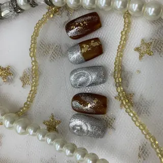 ネイル 🦋ネイルサロン ブラン🌈ゆりのネイルデザイン