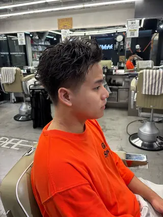 ショート 上野床屋 メンズ吾妻駿のヘアスタイル