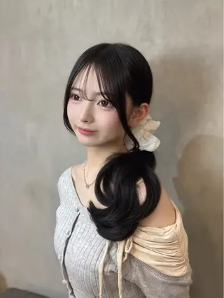 ロング ‎Lby home 🪽mikuのヘアスタイル