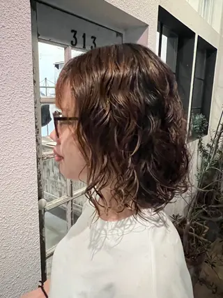 パーマ shiroma serinaのヘアスタイル
