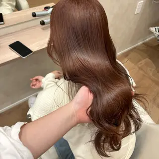 ロング カラー 砂野 真璃奈のヘアスタイル