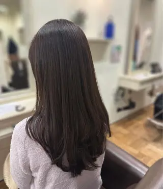 ロング カラー 久田 知奈梨のヘアスタイル