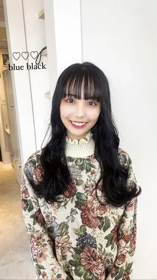 ロング カラー ayano / 透明感・くすみカラーのヘアスタイル