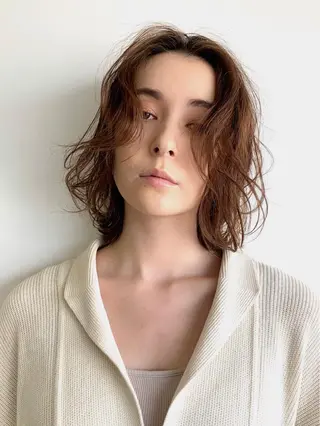 ショート 🌿似合わせ透明感 カラー松本朋幸🌿のヘアスタイル