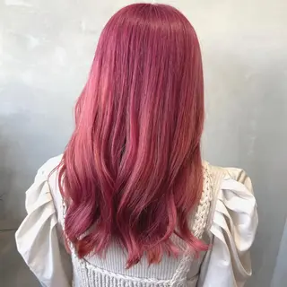セミロング カラー ブリーチなしWカラー ✨縮毛矯正✨ワタベのヘアスタイル