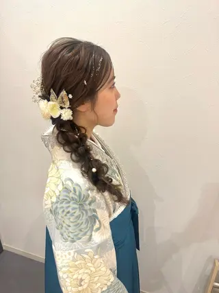 ロング ヘアアレンジ Mikazuki オーナーTeradaのマツエク・マツパデザイン