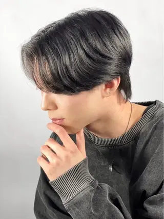 セミロング パーマ ヘアアレンジ メンズ ⚡️メンズ特化⚡️ 倉林 隼大のヘアスタイル