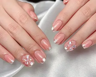 ネイル Aura  Nail 長さだし/パラジェルのネイルデザイン