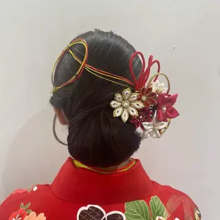 ヘアアレンジ 🎗️【ヘアセット 美眉】吉川玲🎗️のヘアスタイル
