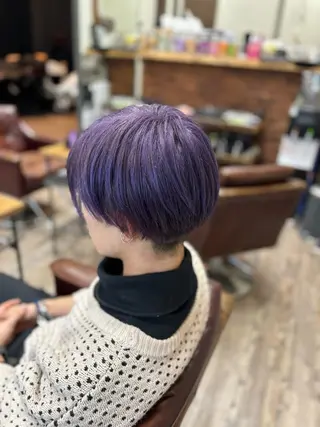 ショート カラー メンズ 💎白髪染めも対応 🙆👌山本明菜のヘアスタイル