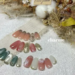 ネイル charme所属・. SHIORIのネイルデザイン