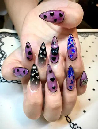 ネイル nailist cocoのネイルデザイン