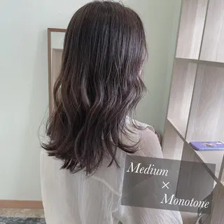 セミロング カラー 髪質改善とカラー特化 ✨Hito.nowaのヘアスタイル