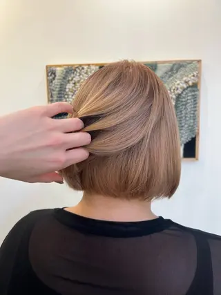 ショート マルタ/金沢 /透明感カラーのヘアスタイル