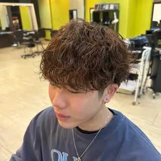 ショート 韓国メンズヘア 田城伶治のヘアスタイル