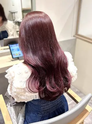 ロング カラー lovest sayanaのヘアスタイル