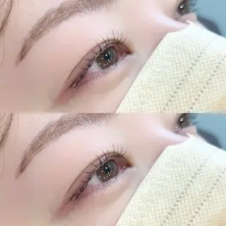 マツエク・マツパ 束感まつげ/透明感眉 🎀 haru 🤍のマツエク・マツパデザイン