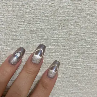 ネイル パラあり！フィルイン 美フォルムのネイルデザイン