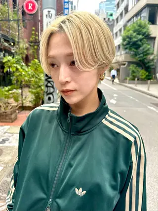 ショート 骨格診断で絶対可愛い ✨丸みショート✨凌弥のヘアスタイル