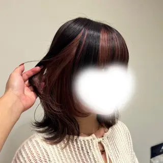 カラー チョコカラー🤎 韓国風/MIHOのヘアスタイル