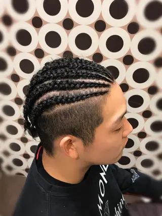 ショート ヘアアレンジ メンズ ショートヘアはお任せ 冨樫真未のヘアスタイル