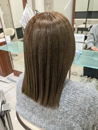 セミロング 小林 凜のヘアスタイル