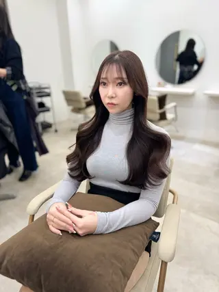 ロング 髪質改善韓国レイヤー SHIORI🦋のヘアスタイル