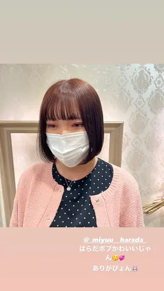 ショート 🌷川崎/ボブ/ アレンジ/コトネ🌷のヘアスタイル