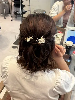 ミディアム ⟡.·*sayaka /loely･:*+のヘアスタイル