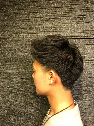 ショート メンズ 牧 颯斗のヘアスタイル