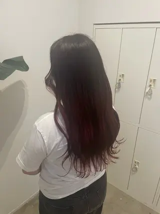 ロング 吉川 莉央のヘアスタイル